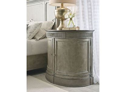 SAVONA DEMILUNE BACHELOR CHEST VERSAILLE FINISH W/ELM TOP - 654-423 from AMERICAN DREW