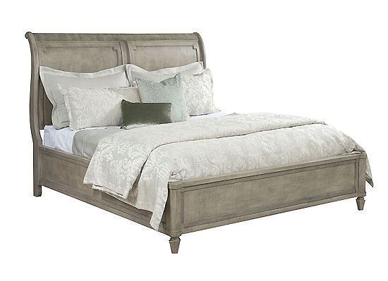 SAVONA KING ANNA SLEIGH BED COMPLETE - 654-306R from American Drew furniture