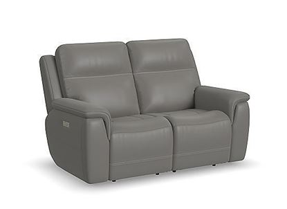 Sawyer Power Reclining Loveseat with Power Headrests and Lumbar - 1845-60PH by Flexsteel Furniture