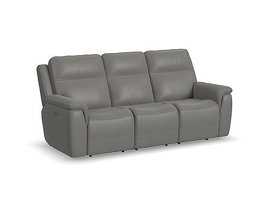 Sawyer Power Reclining Sofa with Power Headrests and Lumbar - 1845-62PH by Flexsteel Furniture