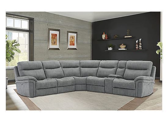 MASON - CARBON 6PC SECTIONAL (811LPH, 810, 850, 840, 860, 811RPH) - MMA-PACKA(H)-CRB BY PARKER HOUSE