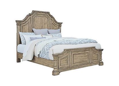 Garrison Cove (King) Panel Bed with Panel Footboard - P330-BR-K3 from Pulaski furniture