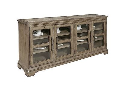 Garrison Cove 4-Door Buffet with Stone-Top - P330300 from Pulaski furniture