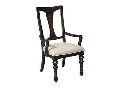 Picture of Cooper Falls Wood Slat-Back Arm Chair - P342261