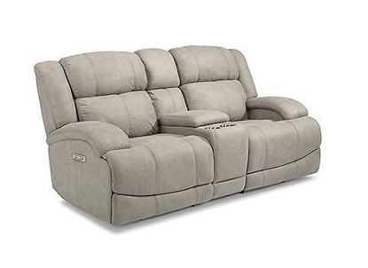 Picture of Quincey Power Reclining Loveseat with Console & Power Headrests - RF1560-64PH
