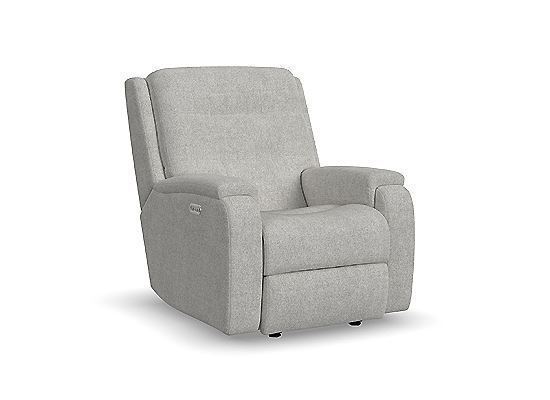 Halenbeck Power Rocking Recliner with Power Headrest & Lumbar - RF2810-51L from Flexsteel