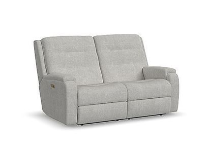 Picture of Halenbeck Power Reclining Loveseat with Power Headrests & Lumbar - RF2810-60L