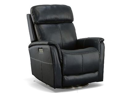 View Swivel Power Recliner with Power Headrest and Lumbar - 1524-52PH from Flexsteel