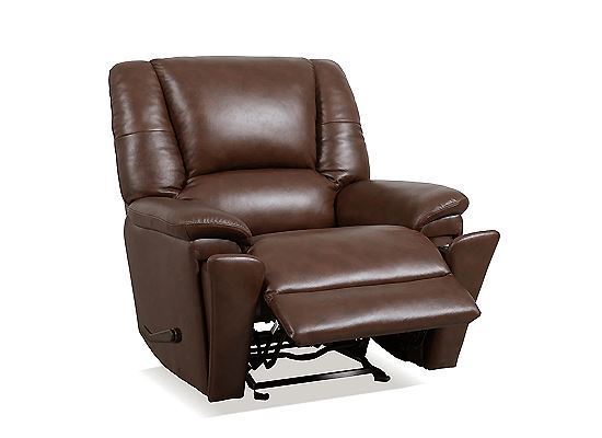 Flexsteel - Plush Tavern Brown Perfect Match Power Gliding Recliner with Power Headrest & Lumbar Q3432-54P3-73770