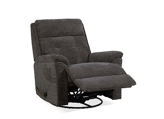 Flexsteel - Sophisticated Steel Perfect Match Swivel Gliding Recliner Q2424-53-41002