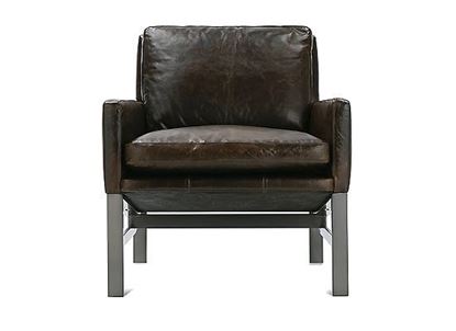 ROWE - Atticus Leather Accent Chair - ATTICUS-U-L-006-RC