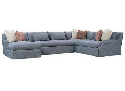 ROWE - Bristol Slipcovered Sectional -  BRISTOL-SLIP-SECTIONAL-RC