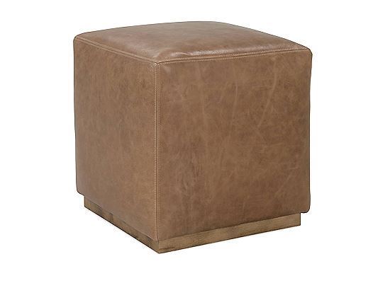 ROWE -  Dena Leather Accent Ottoman - P800-L-005-RC