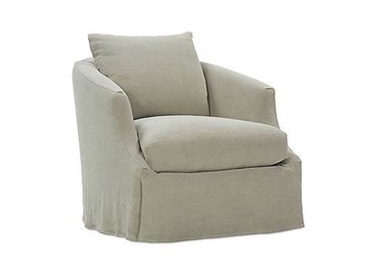 ROWE - Emmerson Slipcovered Swivel Chair - P801-SLIP-016-RC