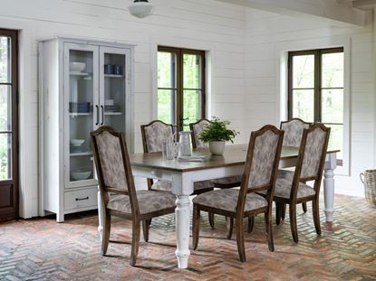Canadel collection with Farmhouse Leg Table