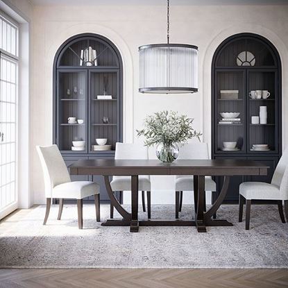 Canadel Collection with Rectangular Dbl Pedestal Ta